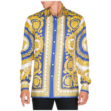 mens versace shirt sale|1st copy versace shirt men.